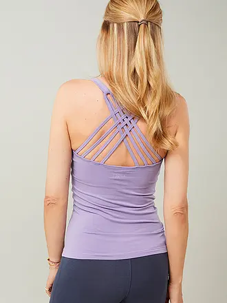 MANDALA | Top da yoga Infinity da donna | lila